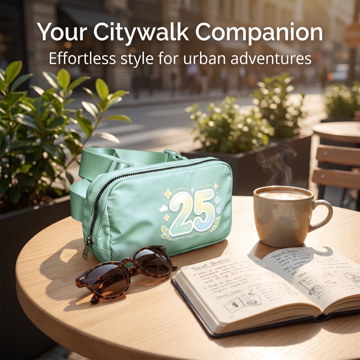 Belt Bag — 25 Star-Light Sage Green — view 3