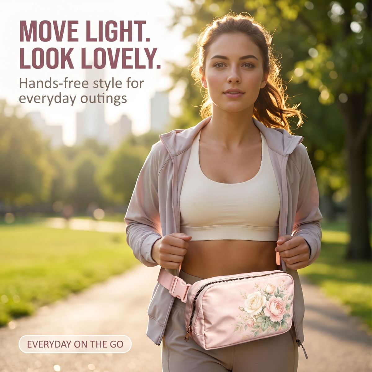 Belt Bag — Vintage Rose-Pink — view 3