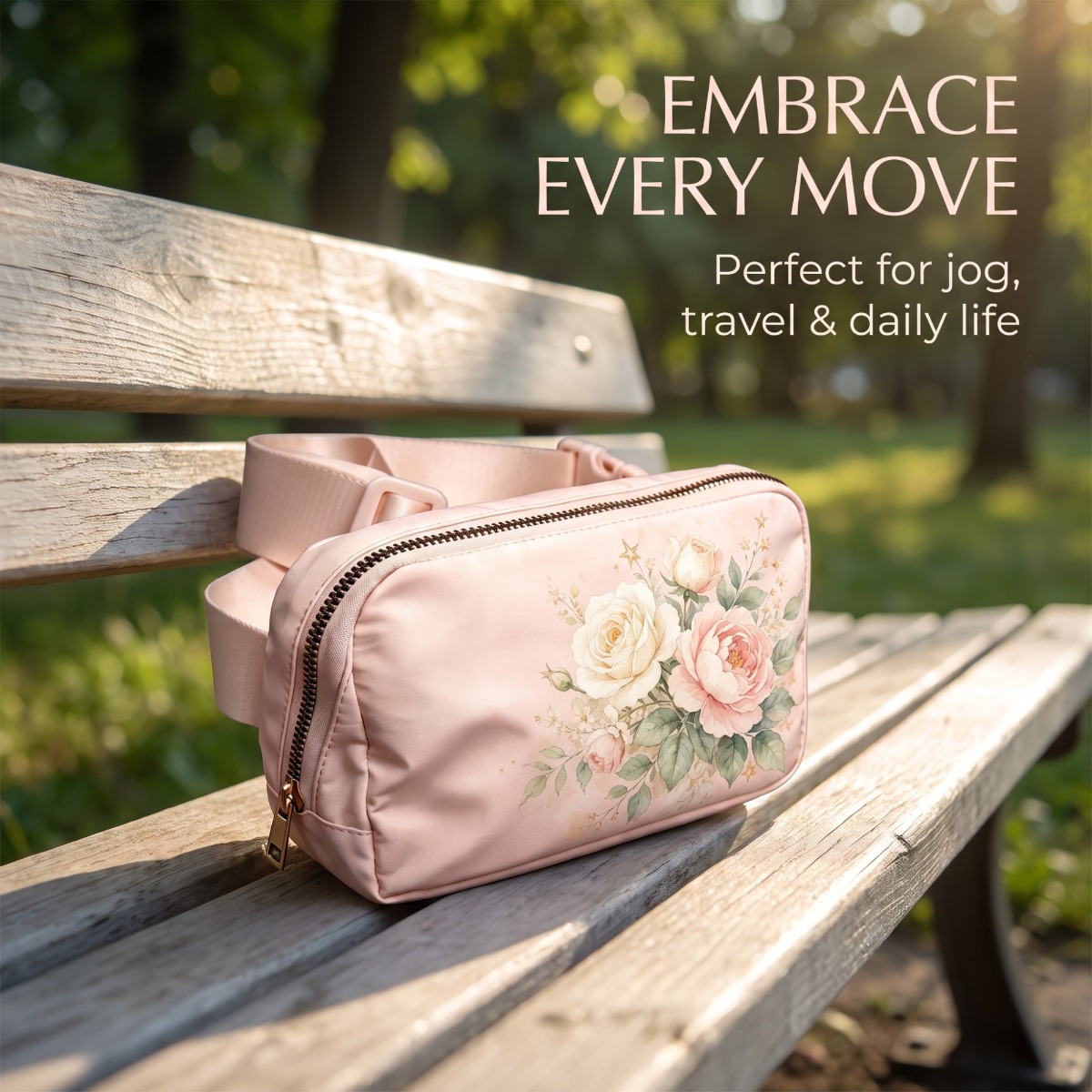Belt Bag — Vintage Rose-Pink — view 4