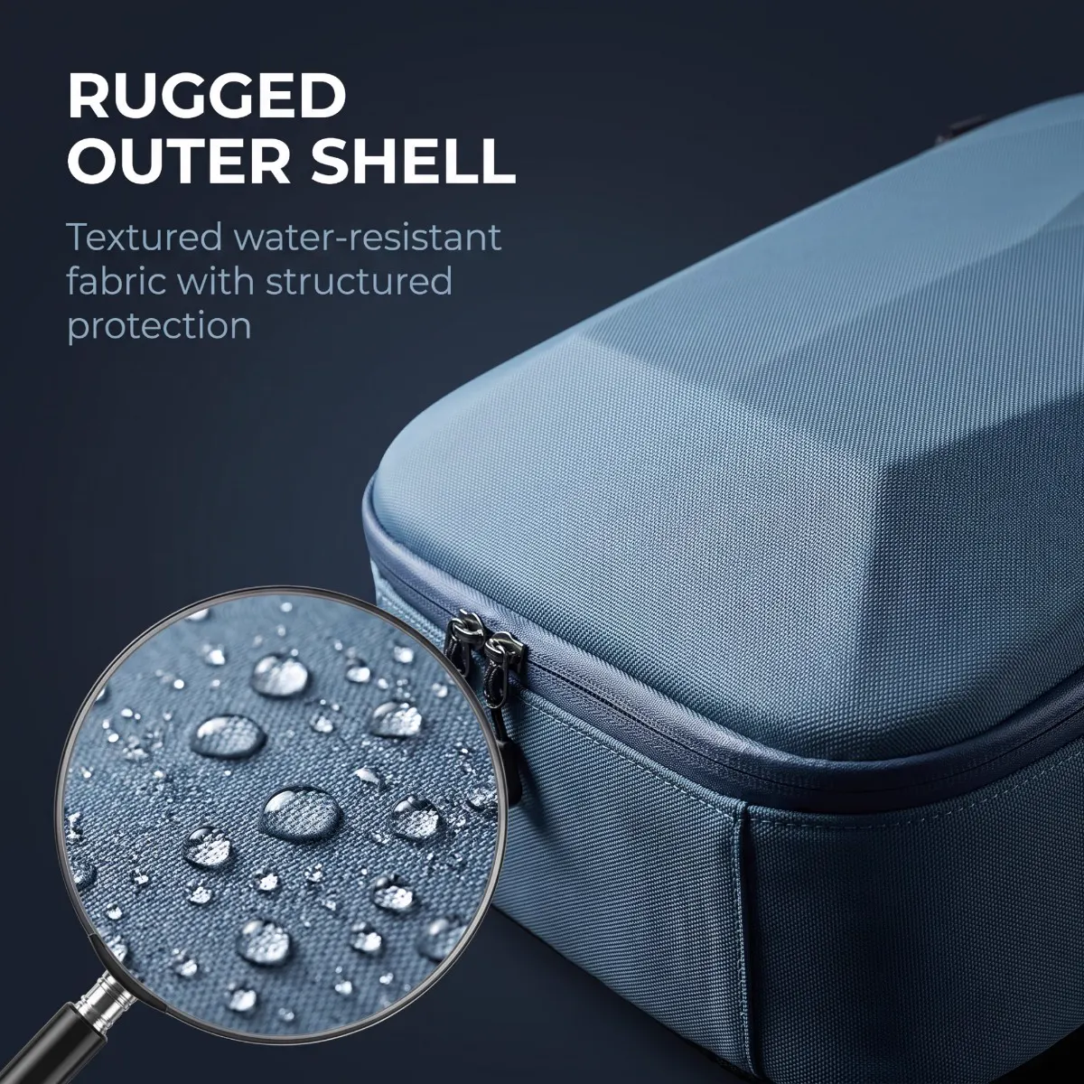 Camera Backpack with Padded Dividers — detail-features view