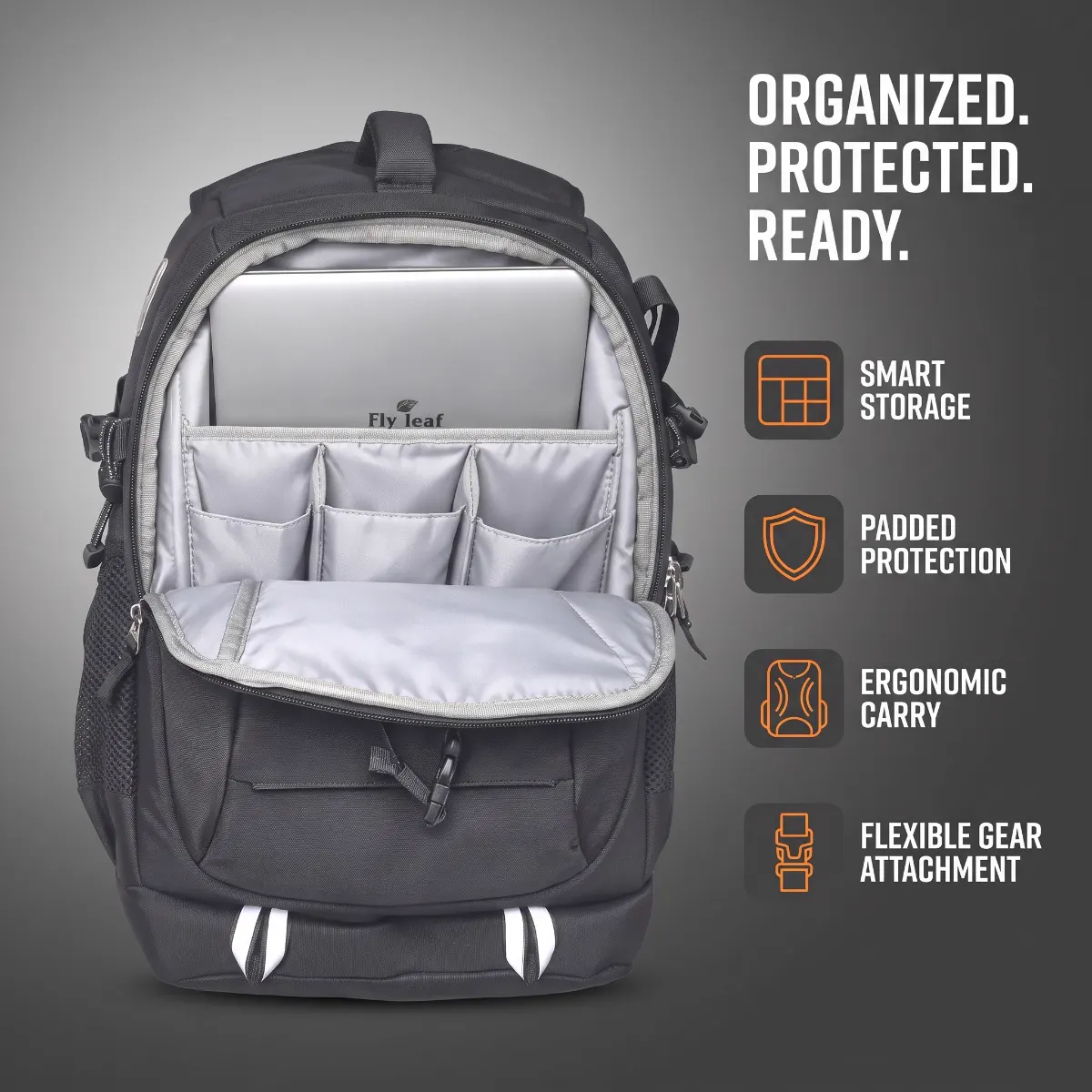 Professional Camera Backpack — All-Day Carry — core-features-2 view