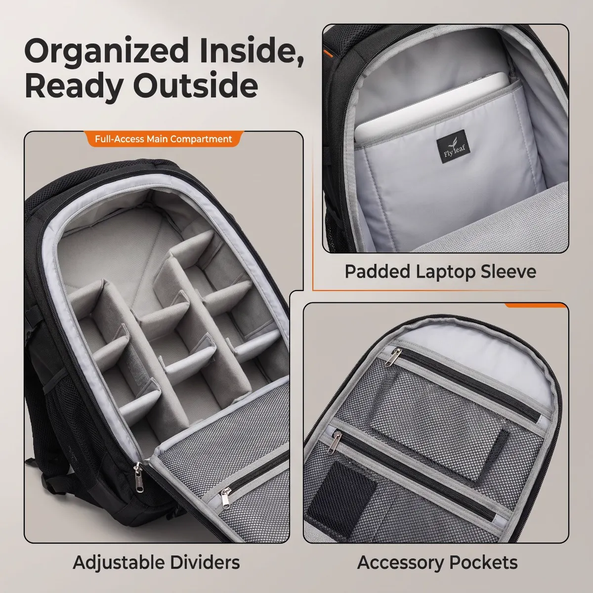 Professional Camera Backpack — All-Day Carry — detail-2 view