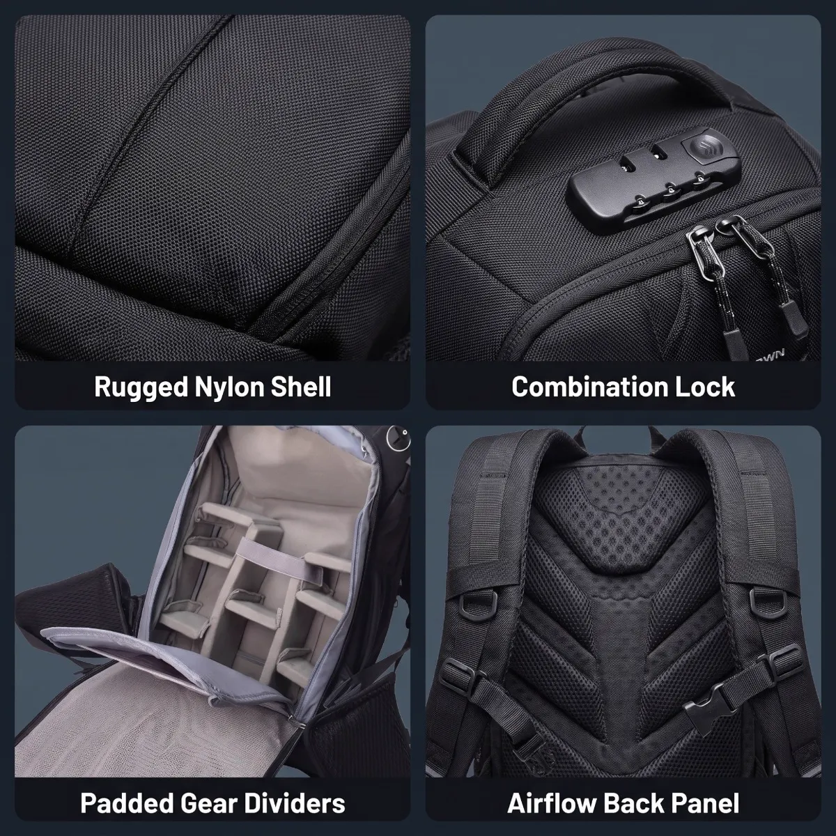 Camera Bag — Outdoor & Travel — detail view