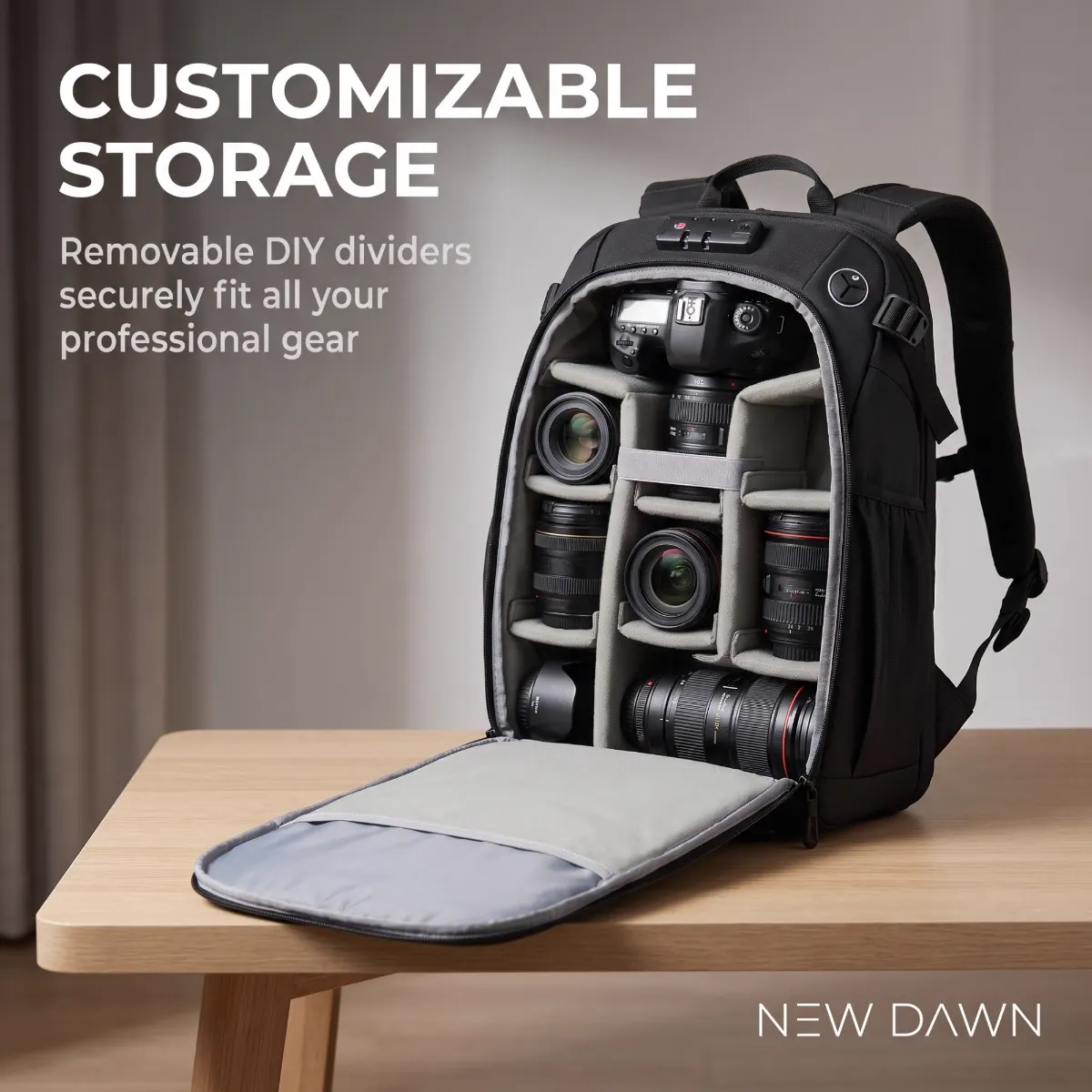 Camera Bag — Outdoor & Travel — selling-points view