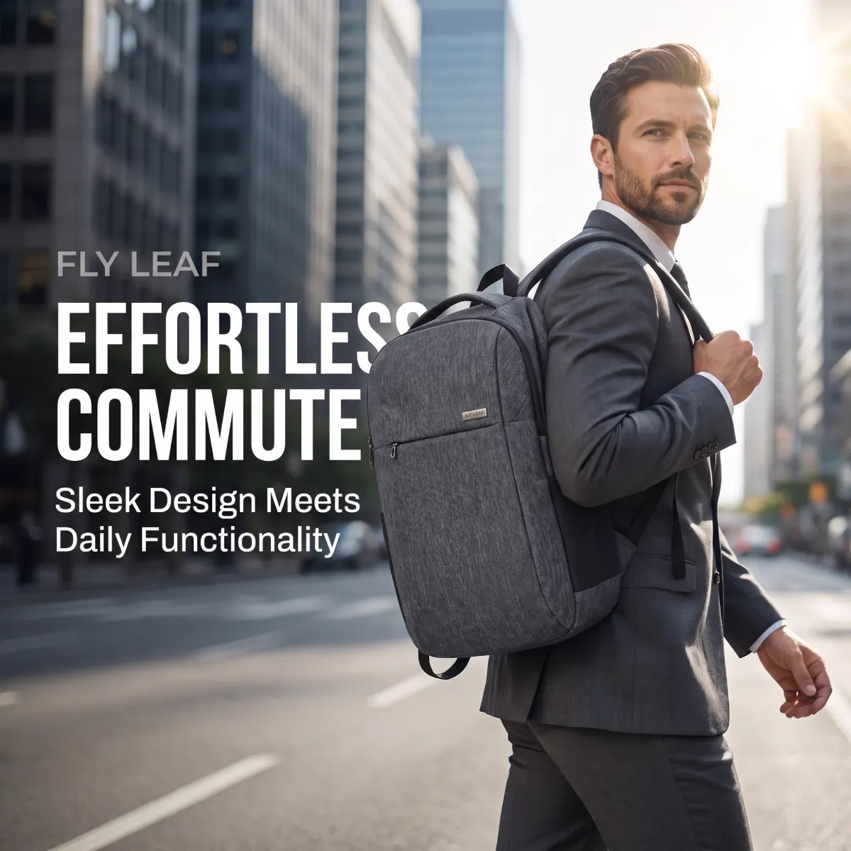 Camera Backpack — Large Capacity — model view