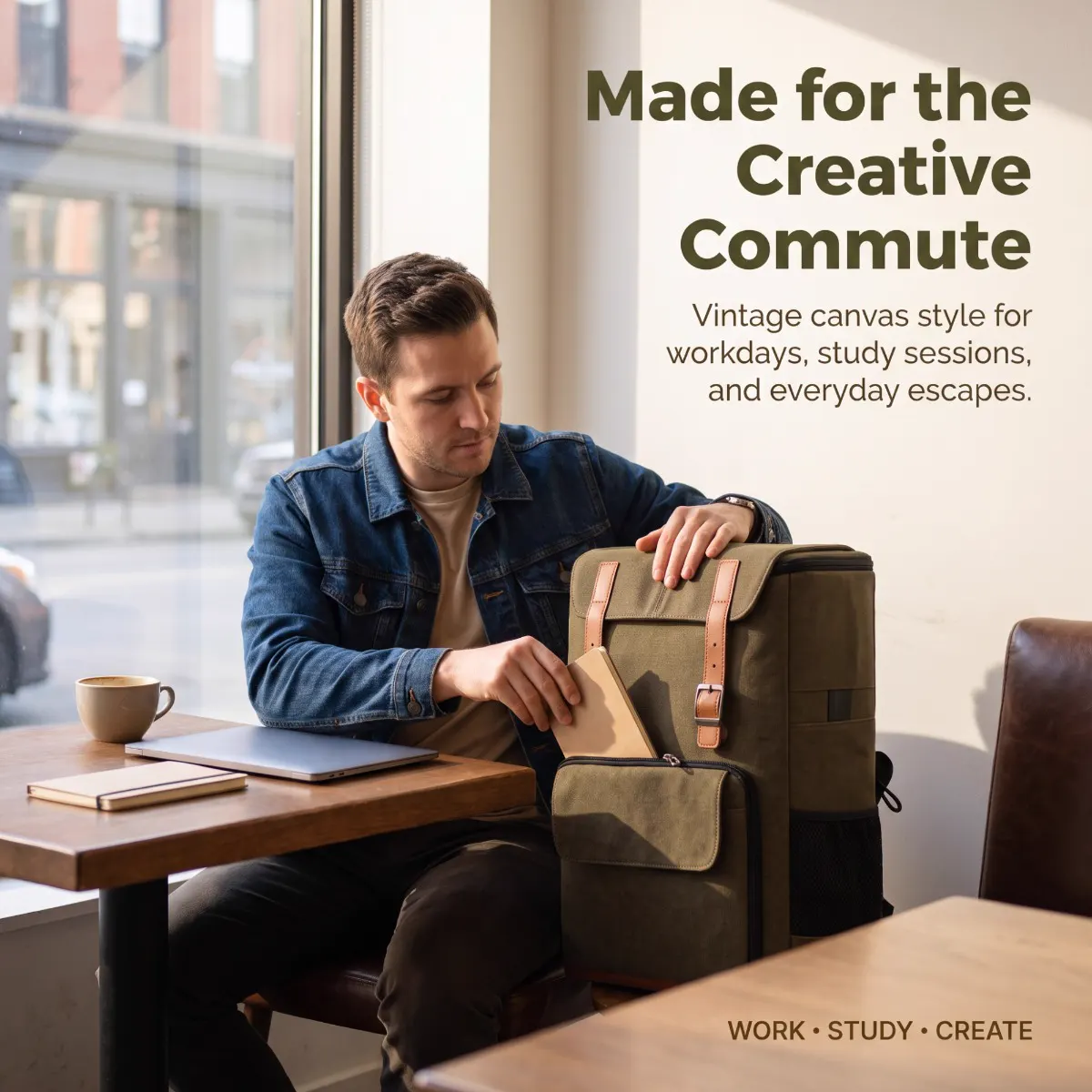Camera Backpack — Travel Ready — atmosphere view