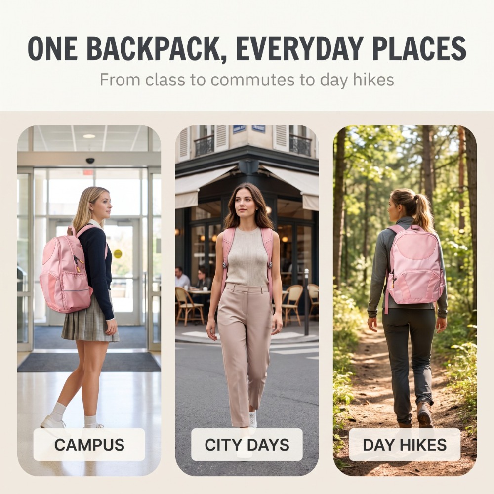 Daypack-Pink — view 4