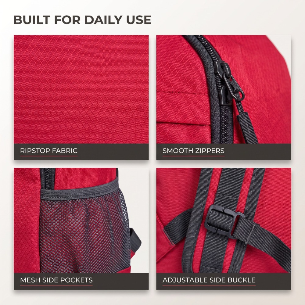Daypack-Red — view 1