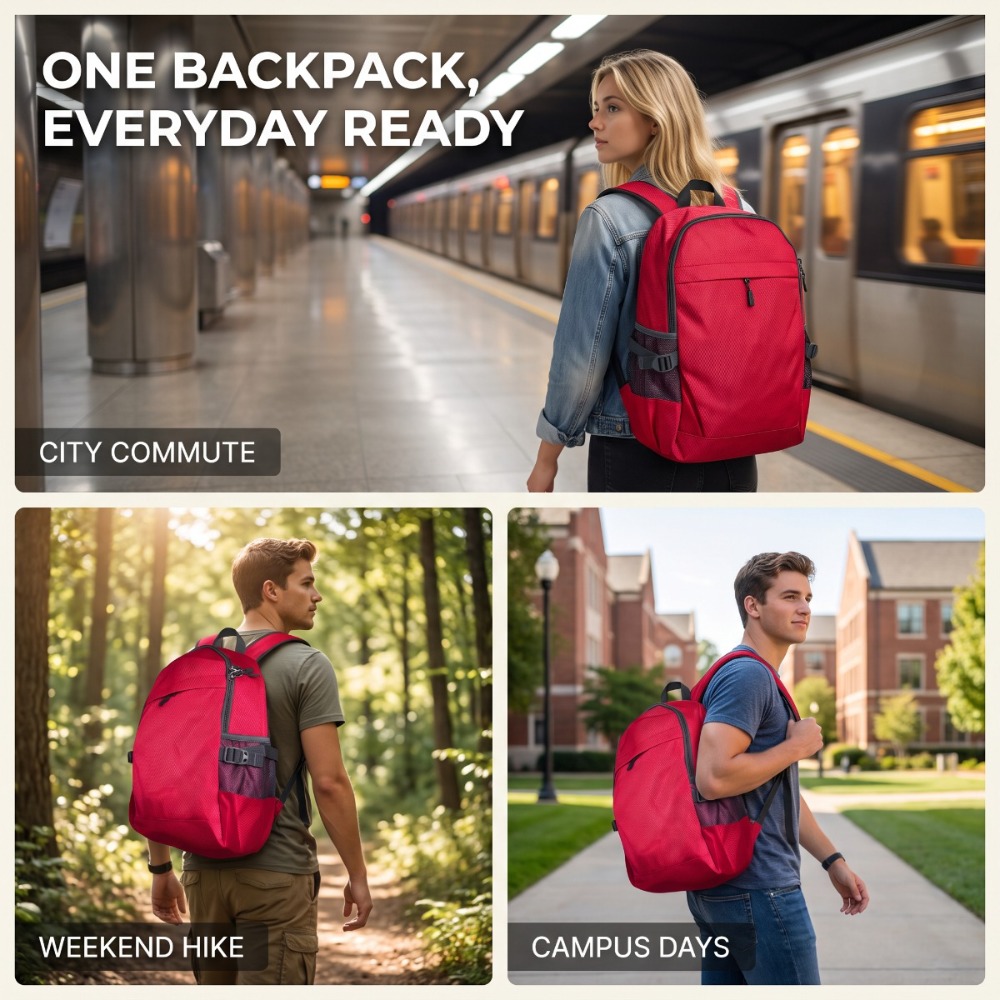 Daypack-Red — view 4