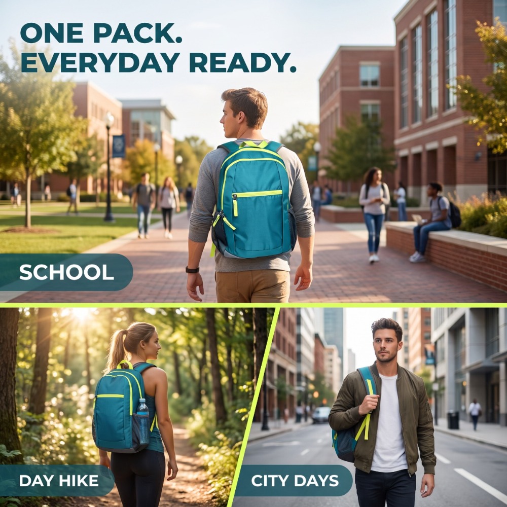 Daypack-Teal — view 4