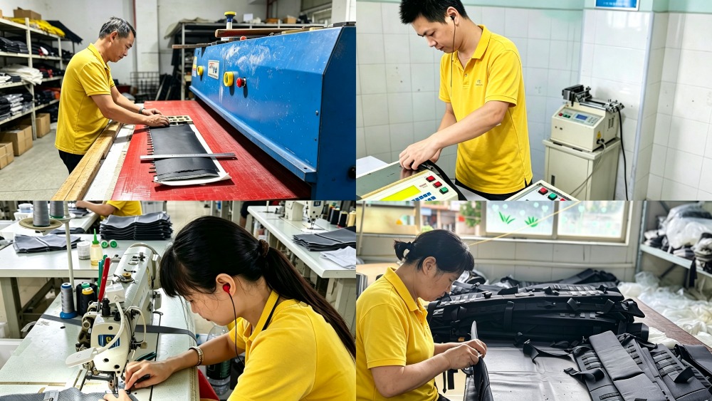 SoarBest team on-site at partner factory