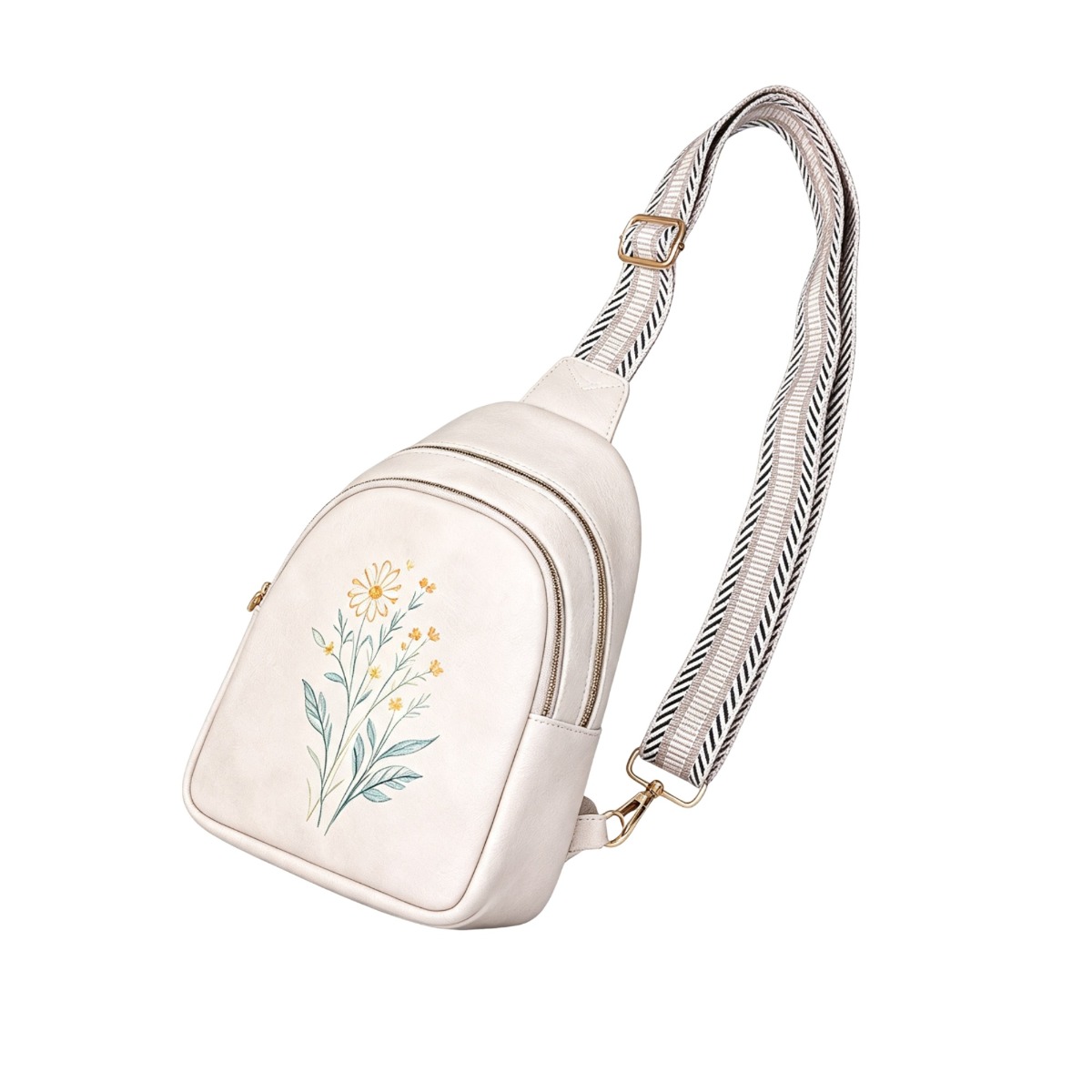 Beige Sling Bag