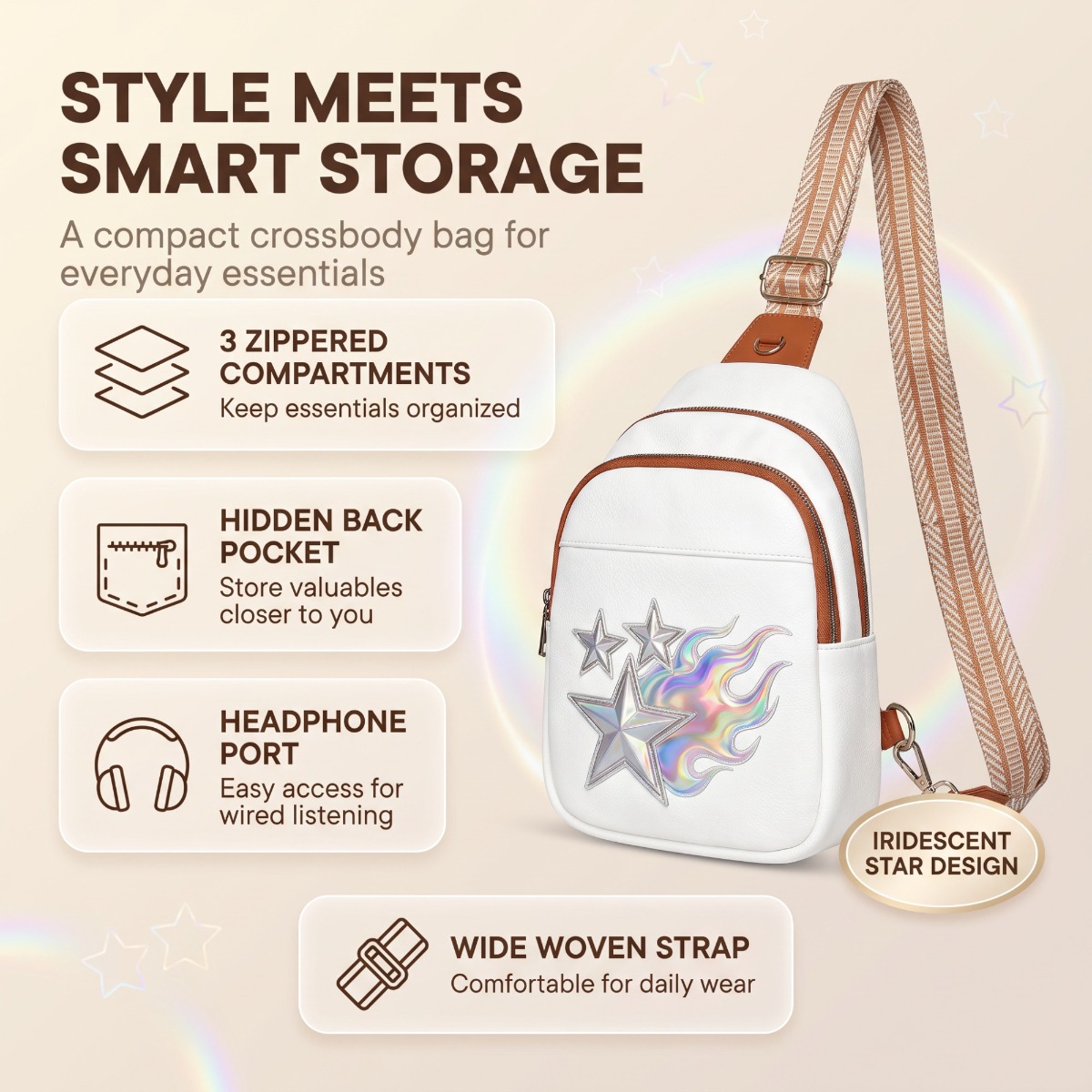 Sling Bag — Off-White — view 5