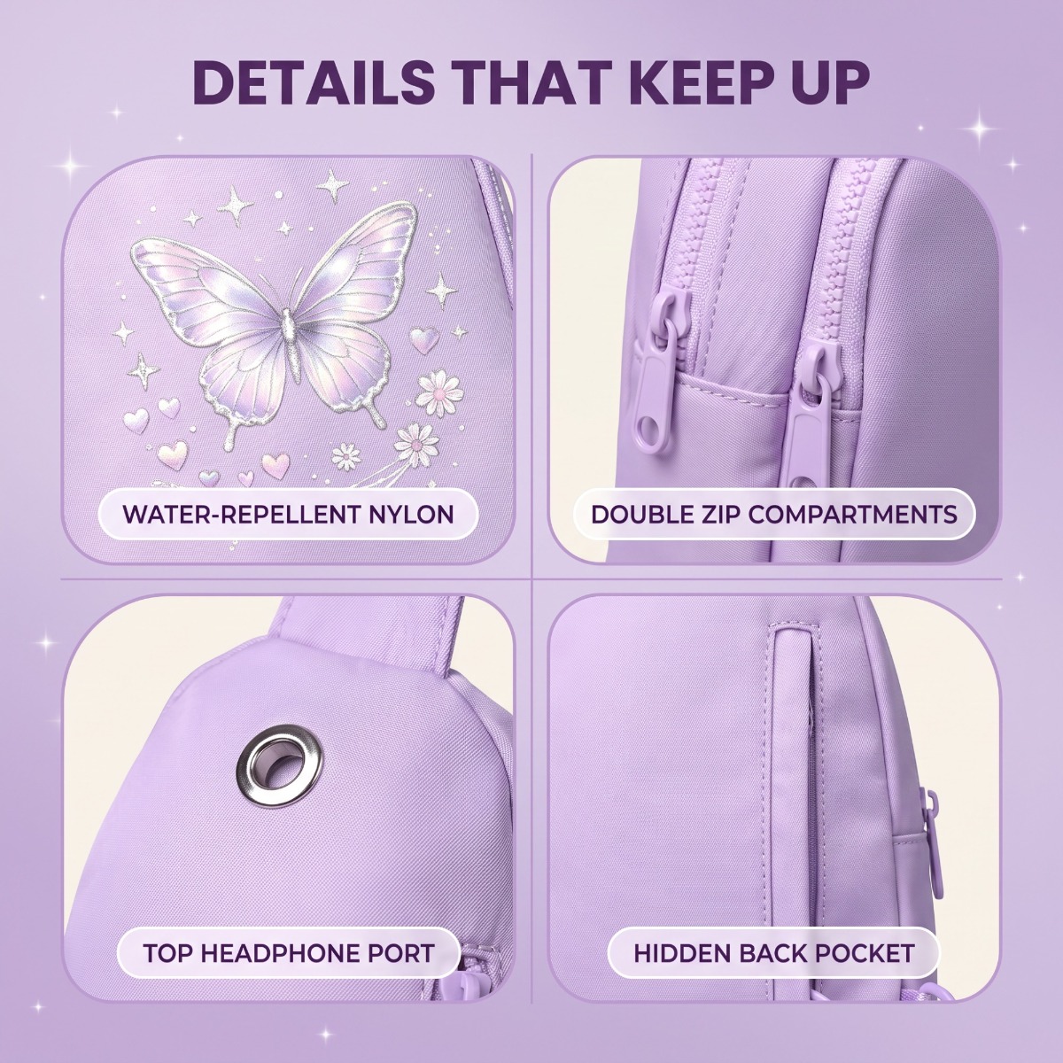 Sling Bag — Pink — view 1