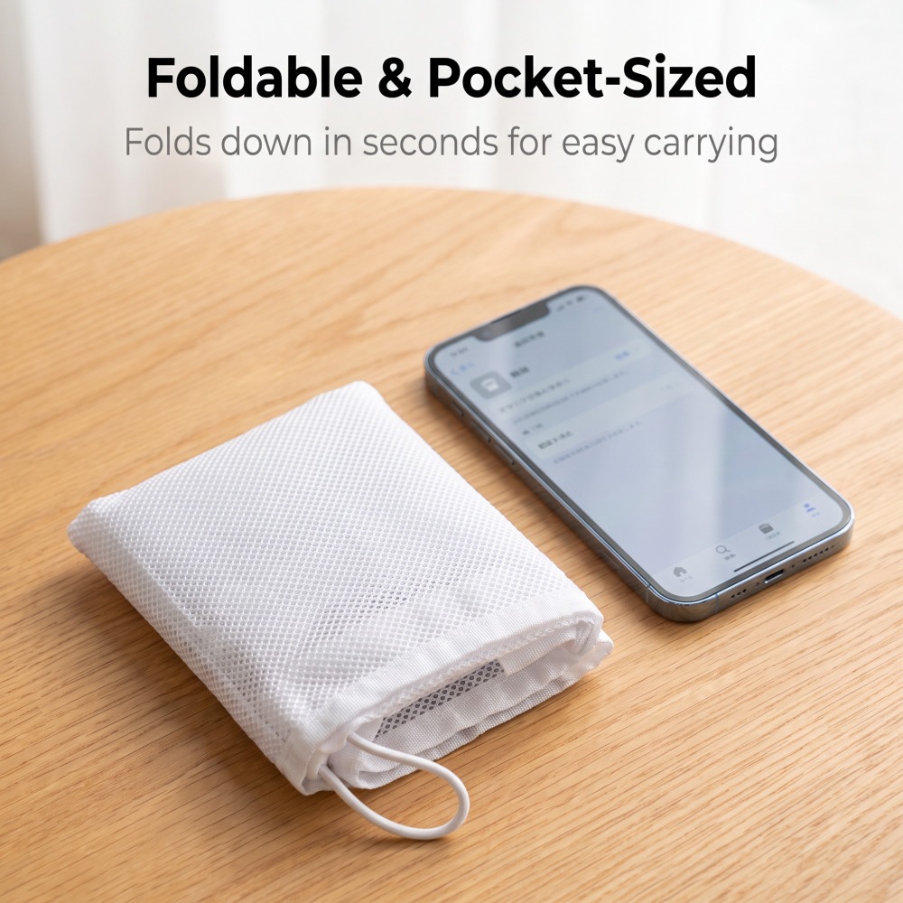 Mesh Pocket Tote Bag — view 2